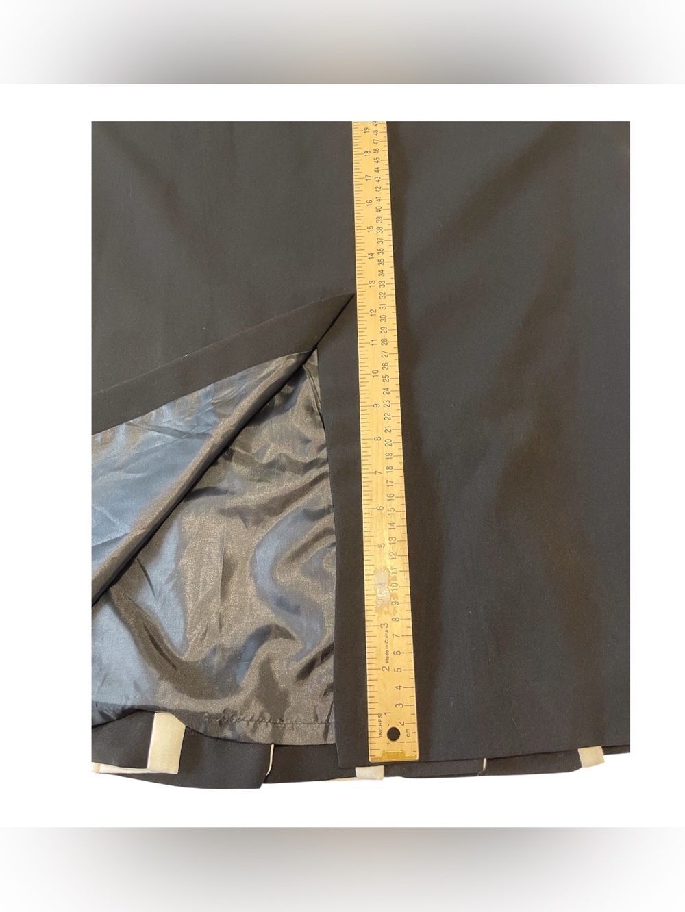Donna Vinci Couture Black Women's Skirt with White Stripes, 12 - Picture 10 of 10